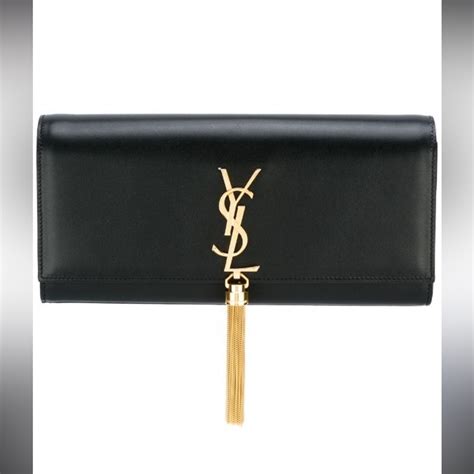 ysl cassandre tassel clutch price|st laurent wallet clutch.